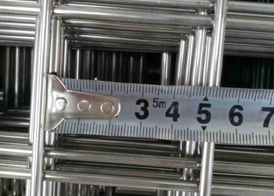 الفولاذ المقاوم للصدأ 304 Astm ملحومة أسلاك الفولاذ النسيج 2 