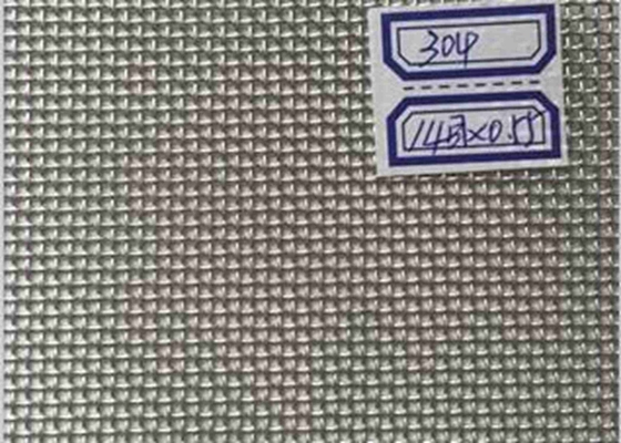 304 شبكة الجريمة الفولاذ المقاوم للصدأ الأمن شاشة صلابة فائقة