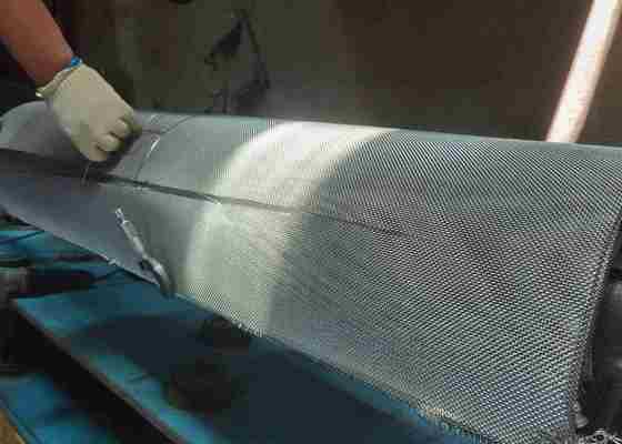 الشاشة الأمنية المقاومة للحشرات من الفولاذ المقاوم للصدأ 316 درجة قياسية 30 متر طول