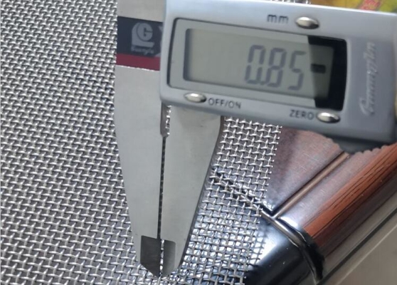 شبكة نافذة أمان من الفولاذ المقاوم للصدأ، شبكة سلكية مضادة للرصاص، شبكة ناموسية، شبكة سلكية عالية الجودة للحشرات