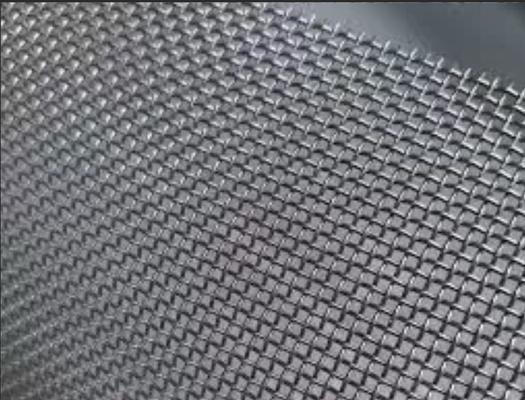 Window Mesh Stainless Steel Security Screen PVC Coated Flat Surface Multi - Sizes