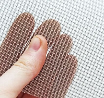 شبكة سلكية منسوجة من الفولاذ المقاوم للصدأ مع 34 شبكة