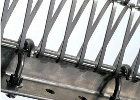 AISI 6mmx1mm شبكة معدنية من الفولاذ المقاوم للصدأ للديكور المعماري