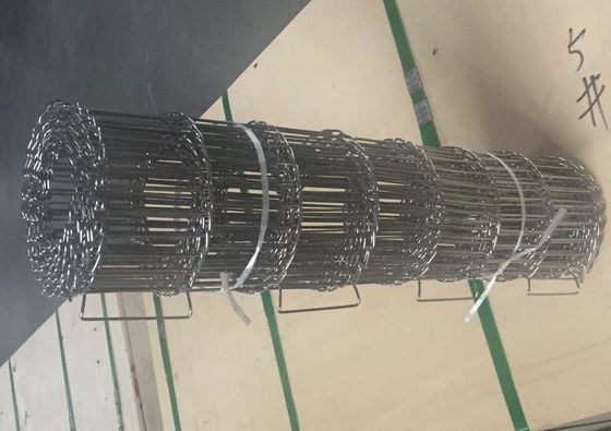 DIN 0.9mm إلى 2.8mm سلك ناقل الحزام حافة حلقة واحدة أو مزدوجة حلقة حافة