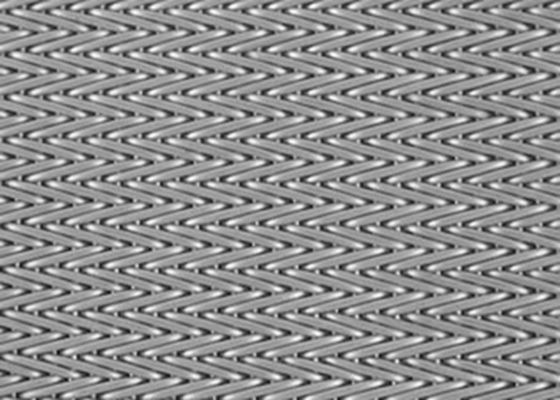 1.2mm 1.4mm SS شبكة سلكية الحزام الناقل نسج مجمع