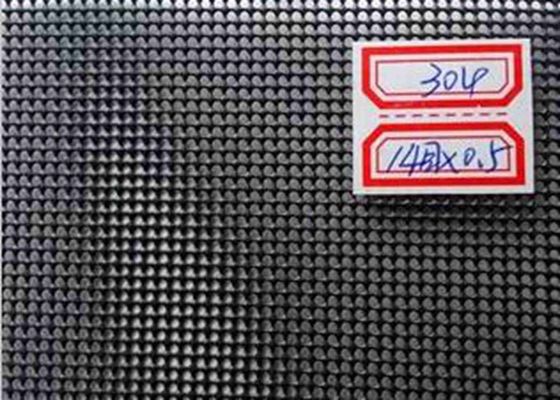 Bwg 31 إلى Bwg34 سلك الفولاذ المقاوم للصدأ شاشة الأمن شبكة الايبوكسي المغلفة 12x12